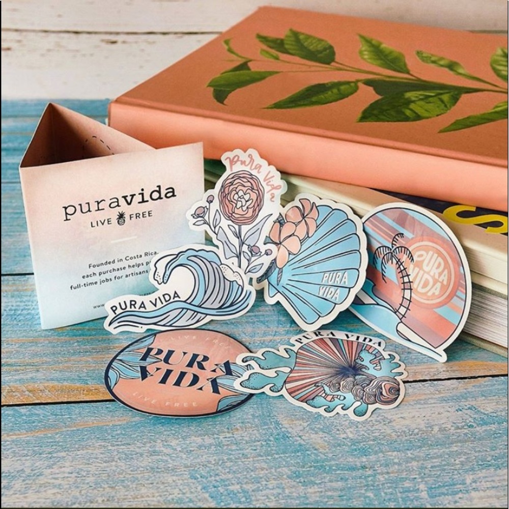🐚pura vida stickers🐚
